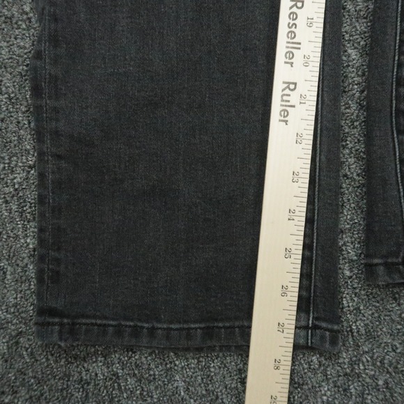 Bluffworks Jeans Mens 36x28 Faded Black Departure 2.0 Straight 5 Pocket Denim - Picture 11 of 13